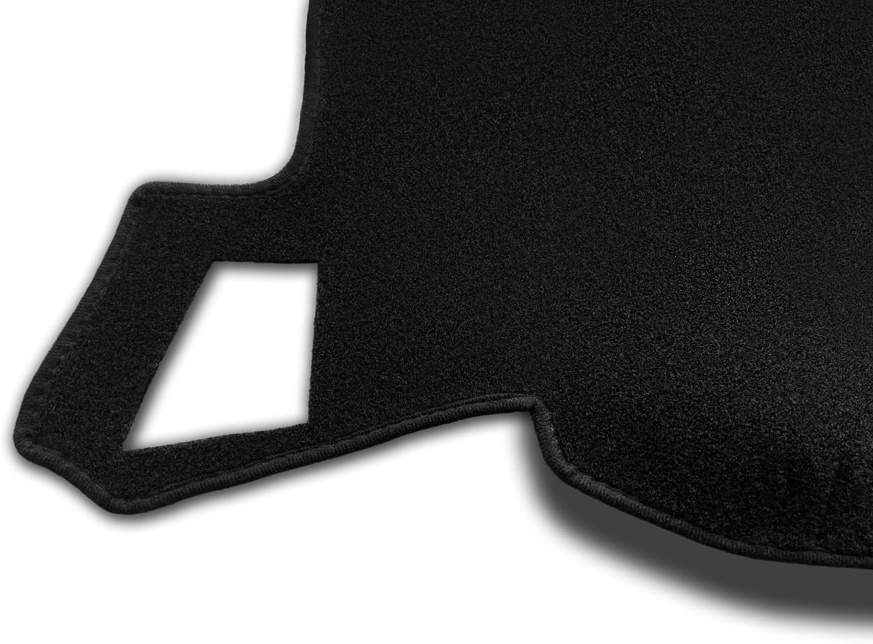 Dash Cover Mat for 2007-2013 Chevy Silverado 1500 LT/WT (07-13 Black) Y74 - Image 5