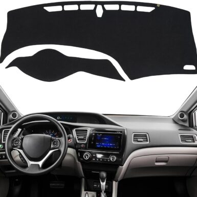 Dashboard Cover Dash Mat Fit for 2018-2013 to-yota RAV4 (Not Fit 13-14 Submodel:EV),Car Dash Board Mat Anti-Glare Carpet,Non-Slip Pad Sunshield Protector (Grey)