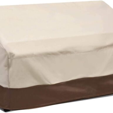 Vailge Patio Loveseat Cover 2-Seater & Outdoor Sofa Couch Cover Waterproof